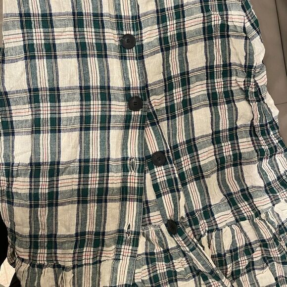 ZARA Plaid Ruffled Maxi Skirt - Picture 13 of 13